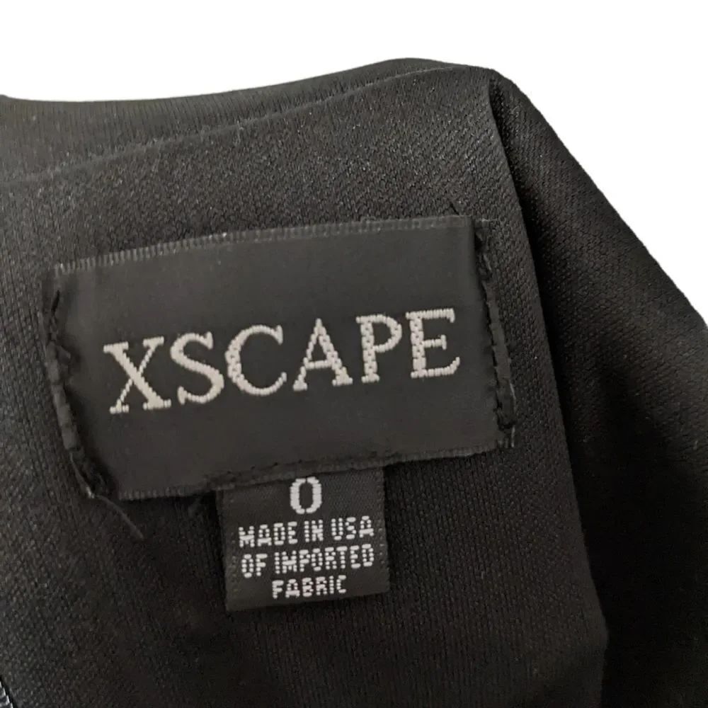 XSCAPE Beaded Waist Maxi Skirt with Train 0 - Picture 4 of 10